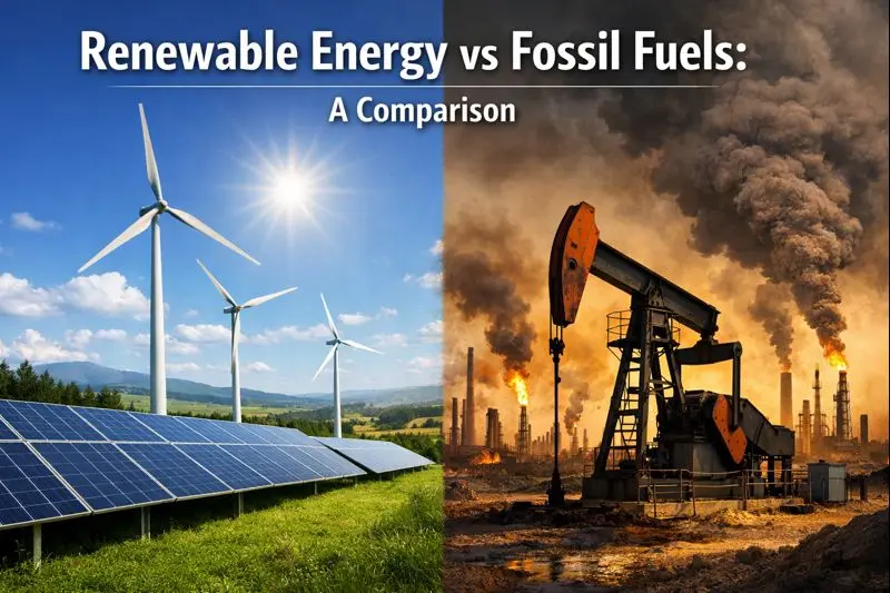 Renewable Energy vs Fossil Fuels: A Comparison