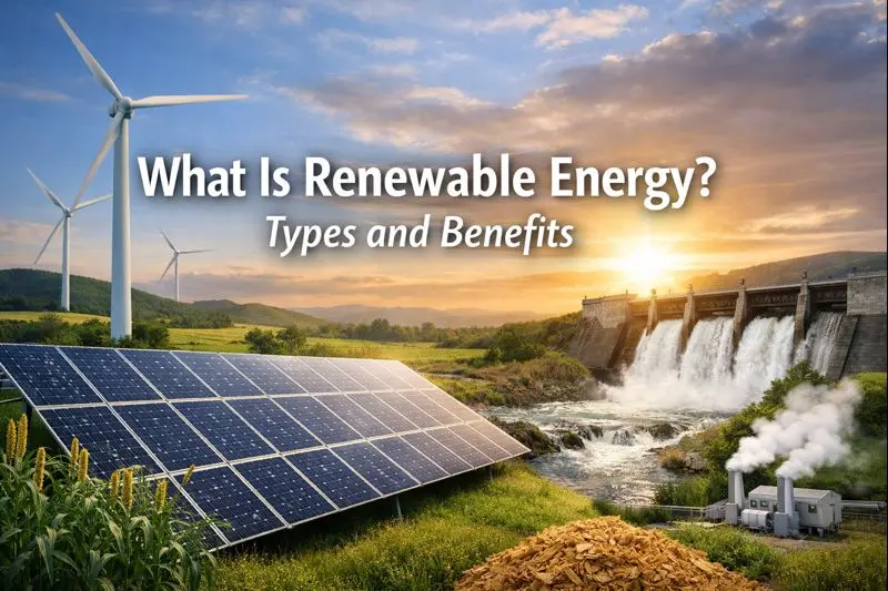 What Is Renewable Energy? Types and Benefits